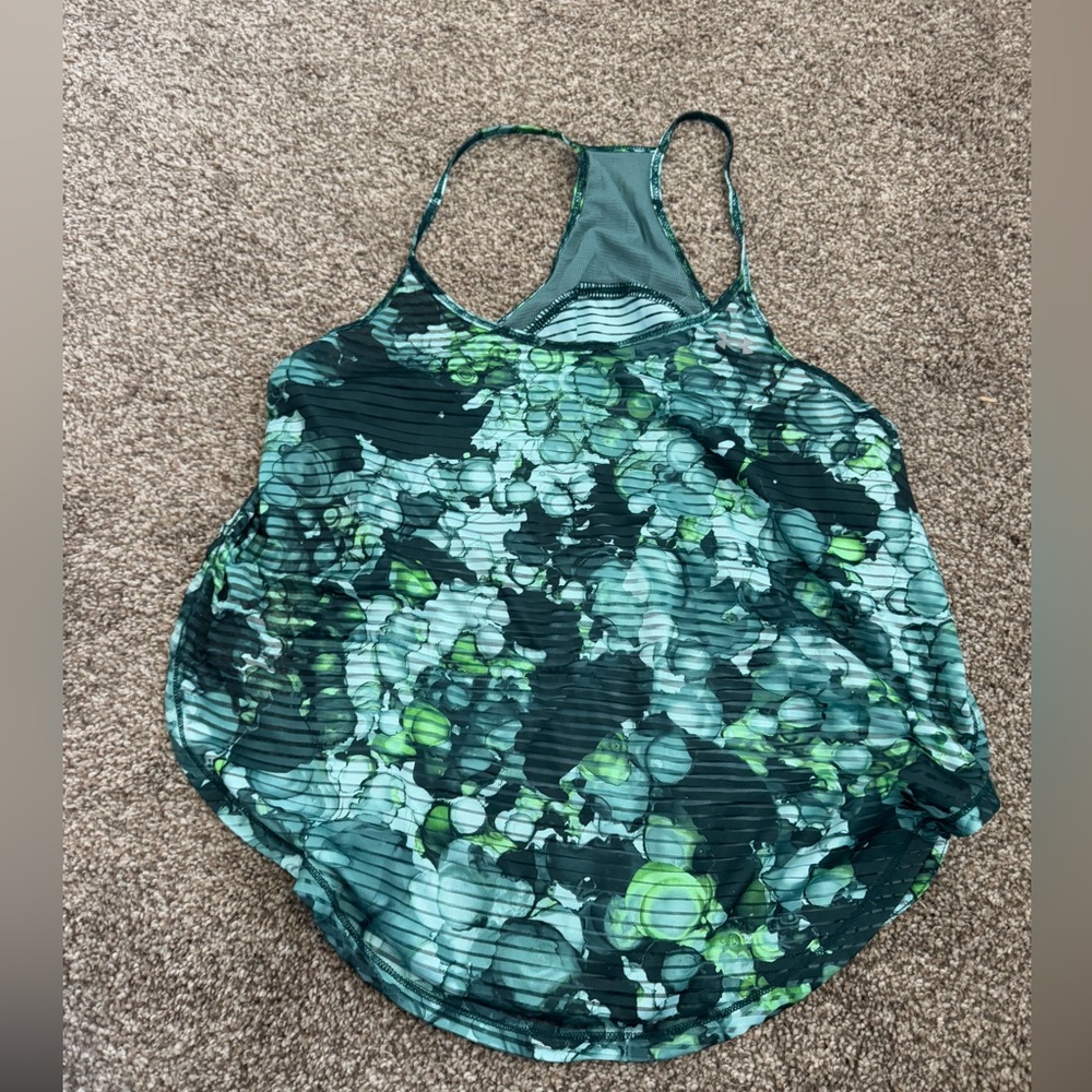 Under Armour Women's UA Sport Tank Top Loose Fit Draping Sheer